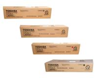 Toshiba Part # TFC55C, TFC55K, TFC55M, TFC55Y OEM Toner Cartridge Set