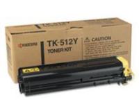 Kyocera Part # TK-512Y Yellow OEM Toner Cartridge - 8,000 Pages