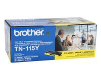 Brother Part # TN-115Y OEM Yellow High Yield Toner Cartridge - 4,000 Pages
