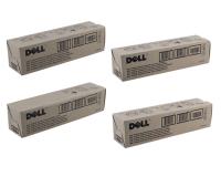 Dell 5130CDN Toner Cartridge Set (OEM) Black, Cyan, Magenta, Yellow