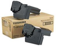 Toshiba Part # T-2500 OEM Toner Cartridge 2Pack - 7,500 Pages
