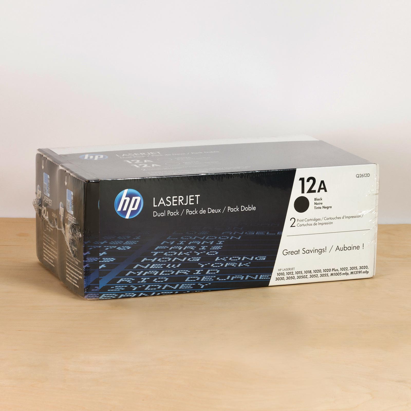 HP LaserJet 3015 OEM Toner Cartridge 2Pack - 2,000 Pages Ea -  2Pack-of-Toner-Cartridges-HP-LaserJet-3015
