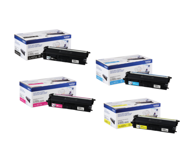 Brother MFC-L8900CDW Toner Cartridges Set (OEM) Black, Cyan, Magenta, Yellow -  toner-oem-Brother-MFC-L8900CDW