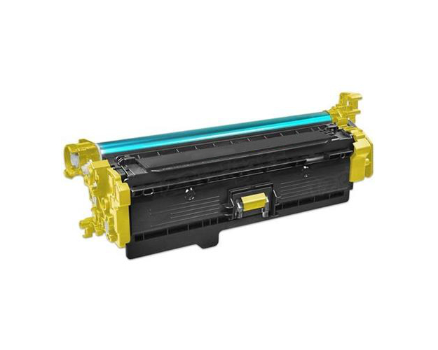 HP Color LaserJet Enterprise M553dn Yellow Toner Cartridge - 9,500 Pages -  Generic Toner, toner-yellow-HP-Color-LaserJet-Enterprise-M553dn