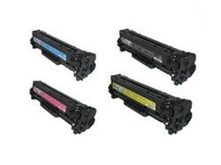 HP Color LaserJet Pro 200 M251n/M251nw Toner Cartridge Set - Black, Cyan, Magenta, Yellow -  Generic Toner, toner-HP-Color-LaserJet-Pro-200-M251nw