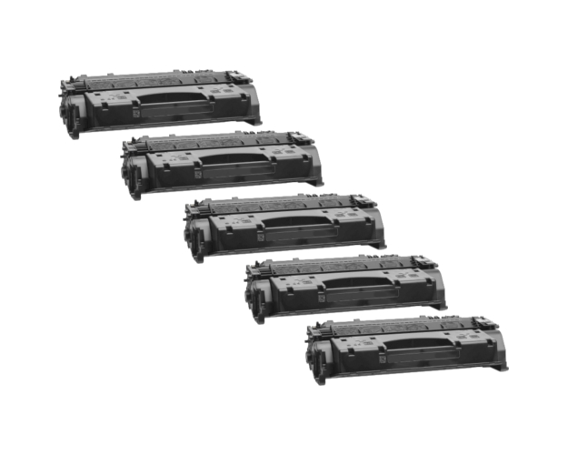 HP LaserJet Pro 400 Printer M401n Toner Cartridges 5Pack  - 6,900 Pages Ea -  Generic Toner, toners-5pack-HP-LaserJet-Pro-400-Printer-M401n