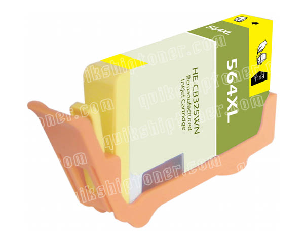HP PhotoSmart B209 Yellow Ink Cartridge - 750 Pages -  Generic Toner, High-Yield-Yellow-Ink-Cartridge-HP-PhotoSmart-B209