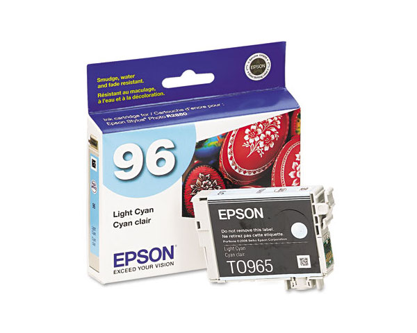 Epson Part # T096520 OEM Light Cyan Ink Cartridge - 450 Pages -  T096520-oem