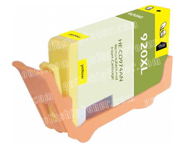 HP OfficeJet 6000 Yellow Ink Cartridge - 700 Pages -  Generic Toner, HP-OfficeJet-6000-High-Yield-Yellow-Ink-Cartridge-