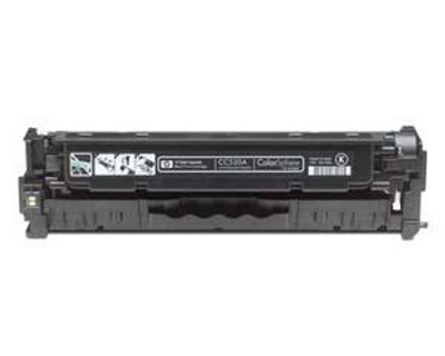 weefgetouw Kano Zilver HP Color LaserJet CM2320nf Black Toner Cartridge - 3,500 Pages
