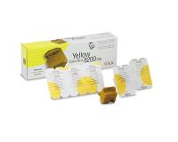 Xerox Part # 016-2047-00 OEM Yellow ColorStix Ink Sticks 5Pack - 7,000 Pages (016204700)