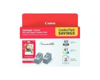 Canon PG-40 / CL-41 Ink Cartridge OEM Black / Color Value Pack (0615B009)