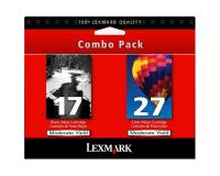 Lexmark 10N0595 Black & Color Ink Combo Pack (OEM)