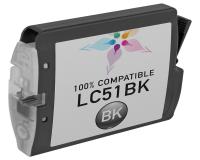 Brother LC51BK Black Ink Cartridge - 500 Pages