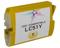 Brother LC51Y Yellow Ink Cartridge - 400 Pages