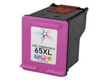 HP N9K03AN TriColor Ink Cartridge (HP 65XL) 300 Pages