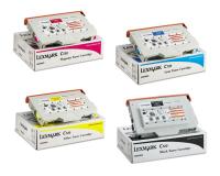 Lexmark Part # 15W0900, 15W0901, 15W0902, 15W0903 OEM Toner Cartridge Set - Black, Cyan, Magenta, Yellow