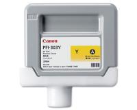 Canon PFI-303Y Yellow Dye Ink Cartridge (OEM 2961B001AA) 330 mL