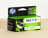 HP OfficeJet Pro 8600 Plus 3-Color Ink Combo Pack (OEM) 700 Pages Ea.