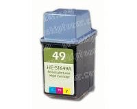 HP 49 TriColor Ink Cartridge - 350 Pages (51649A)