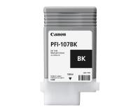 Canon PFI-107BK Black Ink Cartridge (OEM 6705B001AA) 130mL