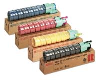 Lanier 7425dn Toner Cartridges Set (OEM) Black, Cyan, Magenta, Yellow