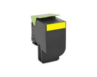 Lexmark 800H4 Yellow Toner Cartridge (OEM - 80C0H40) 3,000 Pages