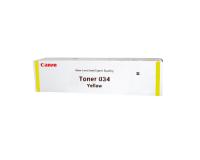 Canon 9451B001AA Yellow Toner Cartridge (OEM CRG-034) 7,300 Pages