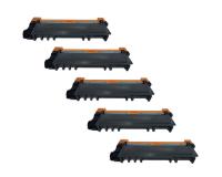 Brother DCP-L2540DN Toner Cartridges 5Pack - 2,600 Pages Ea.