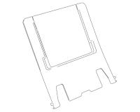 Brother FAX-2845 Paper Eject Tray Assembly