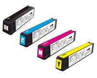 HP 970XL/HP 971XL Ink Cartridges Set - Black, Cyan, Magenta, Yellow