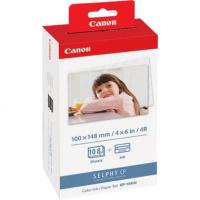 Canon Card Photo Printer CP200 Color Ink/Postcard Paper Set (OEM) 108 Sheets