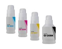 Canon PIXMA G6020 4-Color Ink Bottles Set - Black, Cyan, Magenta, Yellow