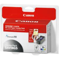 Canon PIXMA iP100 Print Cartridge/Paper Kit (OEM)