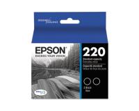 Epson Expression XP-320 Black Inks Twin Pack (OEM) 175 Pages Ea.