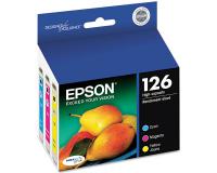Epson WorkForce 845 3-Color Ink Multi-Pack (OEM #126) 470 Pages Ea.