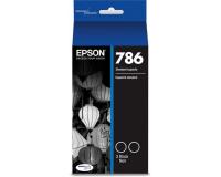 Epson WorkForce Pro WF-5690 Black Ink Cartridges 2Pack (OEM) 900 Pages Ea.