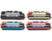 HP Color LaserJet CP3505DN Toner Cartridges Set - Black, Cyan, Magenta, Yellow