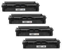 HP Color LaserJet Pro MFP M283cdw Toner Cartridges Set - Black, Cyan, Magenta, Yellow
