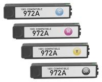 HP PageWide Pro 452dn Ink Cartridges Set - Black, Cyan, Magenta, Yellow