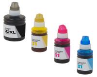 HP Smart Tank Plus 551 Ink Cartridges Set - Black, Cyan, Magenta, Yellow