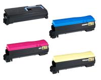 Kyocera FS-C5400 Toner Cartridge Set - Black, Cyan, Magenta, Yellow