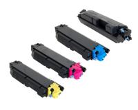 Kyocera Mita ECOSYS M6530cdn Toner Cartridges Set - Black, Cyan, Magenta, Yellow