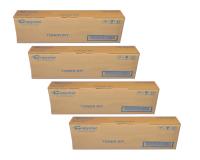 Kyocera TASKalfa 205c Toner Cartridge Set (OEM) Black, Cyan, Magenta, Yellow