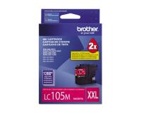 Brother LC105M Magenta Ink Cartridge (OEM) 1,200 Pages