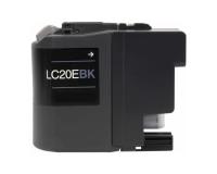 Brother LC20EBK Black Ink Cartridge - 2,400 Pages