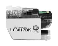 Brother LC3017BK Black Ink Cartridge - 550 Pages