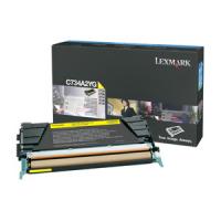 Lexmark C736DN Yellow Toner Cartridge (OEM) 6,000 Pages