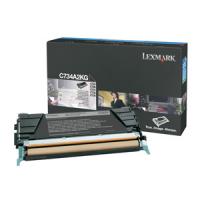 Lexmark C736DTN Black Toner Cartridge (OEM) 8,000 Pages