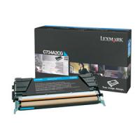 Lexmark C736N Cyan Toner Cartridge (OEM) 6,000 Pages